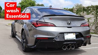 Acura Integra Type S | Car Wash Essentials (product review) #acura #fl5 #chemicalguys #carwash