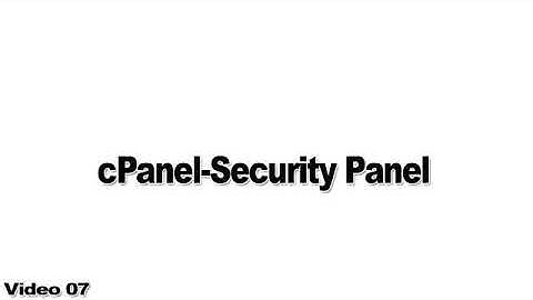 How to create cPanel security panel ( affiliate marketing Complete course part 7