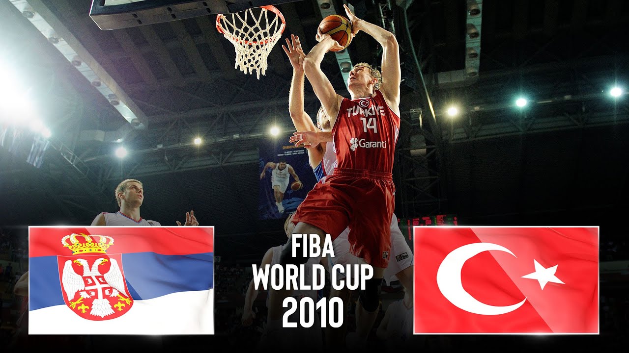 Serbia  v Turkey   SEMI FINAL  Classic Full Games   FIBA World Cup 2010