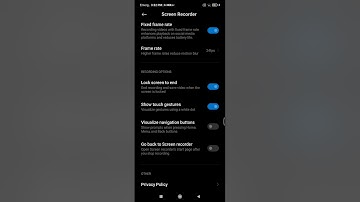 Poco X3 NFC : Screen Recorder