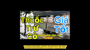 Thuốc Khai Hoang & Chọn Lọc – Diệt Cỏ Tranh, Cỏ Gấu Tận Gốc