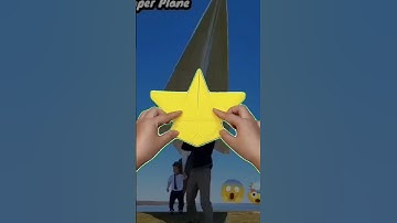 Easy Origami | How To Make an Easy Origami Super Airplane In 30 seconds#origami #diy #tutorial 999 M