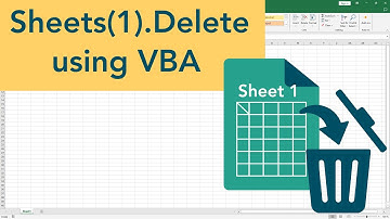 How to Delete the First Sheet in a Workbook Using VBA