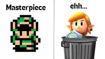 Links awakening DX vs Remake