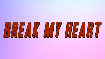 Rudimental - Break My Heart (Lyrics)