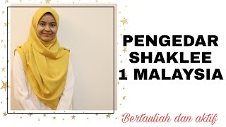 PENGEDAR SHAKLEE MALAYSIA [AKTIF & DIPERCAYAI]