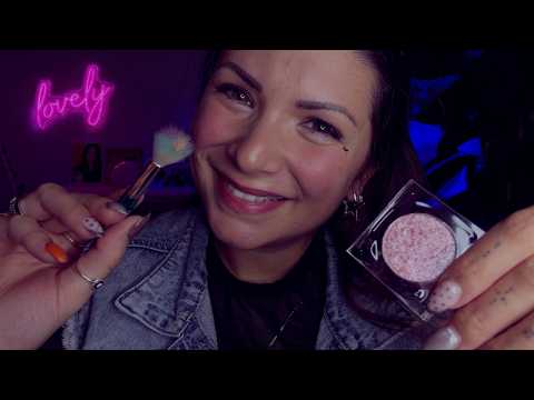 ASMR Makeup während du im Bett liegst - XMAS Look