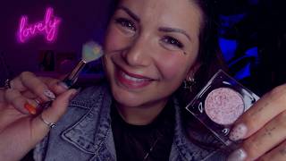 ASMR Makeup während du im Bett liegst - XMAS Look