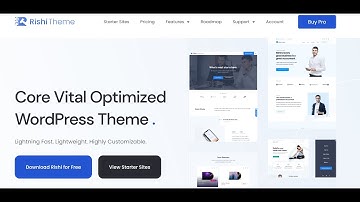 Free & Fastest WordPress Theme | Core Web Vitals Optimized Theme | Rishi Theme Review