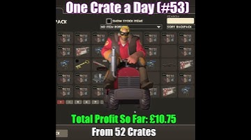 Day 53: Hunt for a TF2 Unusual Unboxing - TF2 Unboxing & TF2 Giveaway - One Crate A Day #Shorts 2021