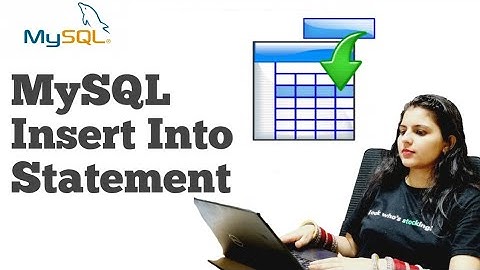 MySQL insert into statement