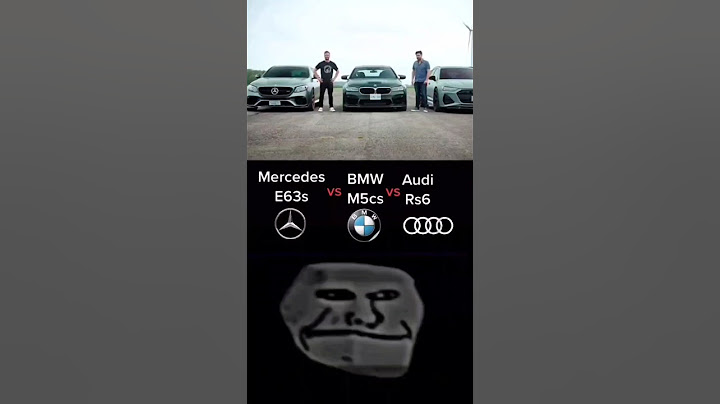 High-Performance Sedan Comparison: MercedesE63s vs BMW M5cs vs Audi Rs6
