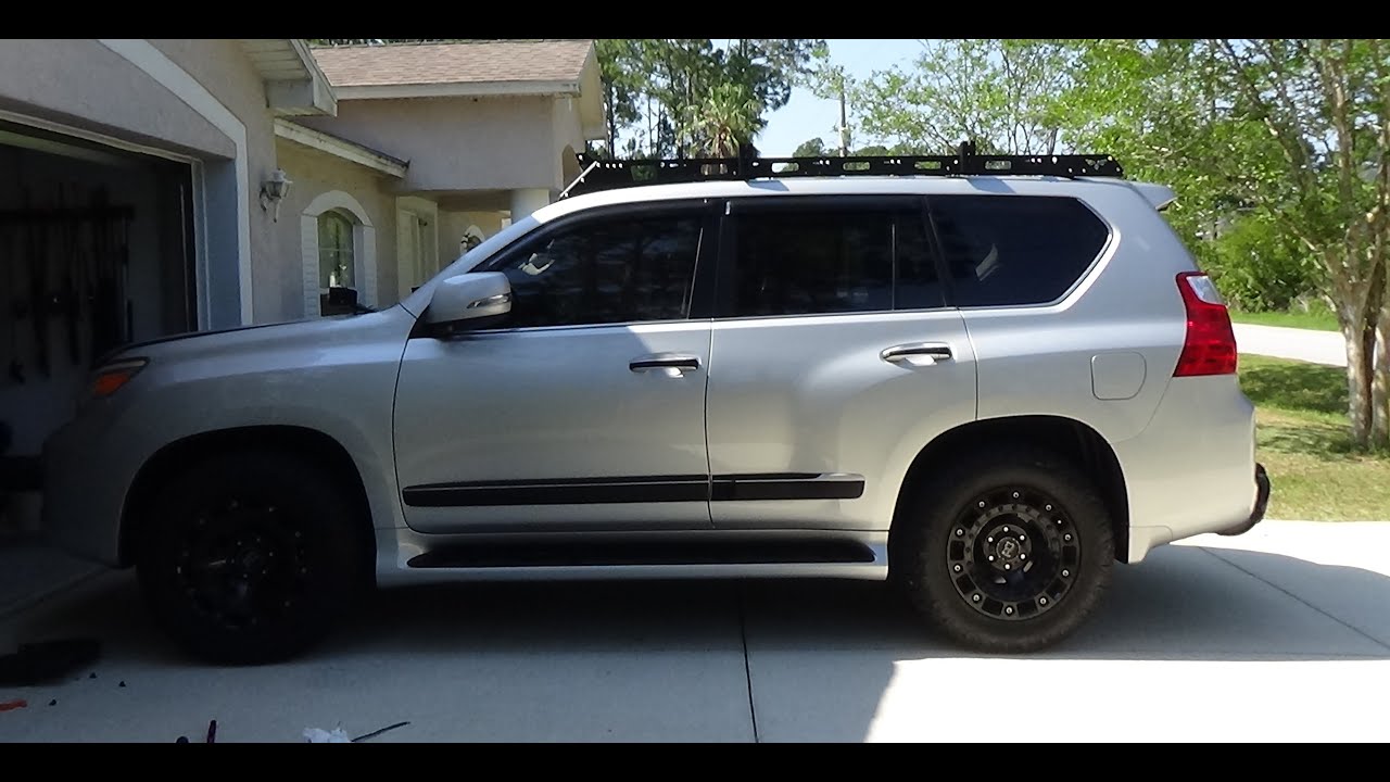 roofrack for Lexus gx 460victory 4x4 YouTube