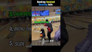 Ranking funniest bowling Fails 😂 🎳