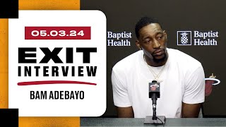 Bam Adebayo Exit Interview | May 3, 2024