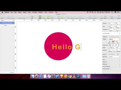 Learn how to make text on a path in Sketch App [Tutorial]