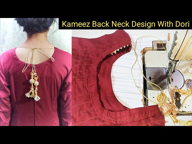 Latest suit #back neck design images#suit match dori latkan design#Kurtis  diff back #neck design#243 - YouTube