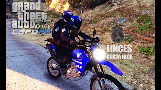 GTAV-POLICIA COSTA RICA LINCES YAMAHA XT660-LSPDFR#6