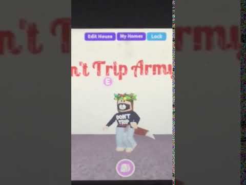 Don T Trip Army Youtube - dont trip army roblox logo