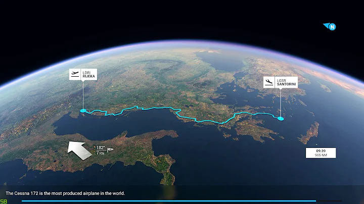 MSFS2020 Bush Trip - Croatia to Greece Part 1