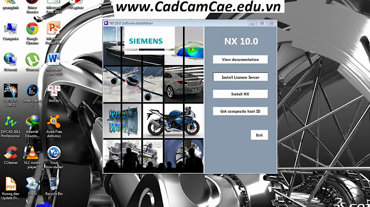 Hướng dẫn cài đặt crack nx 10