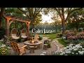Jazz With Peaceful Evening By The Lake | Calm Jazz With Fireplace Sounds To Unwind & Relax Your Mind