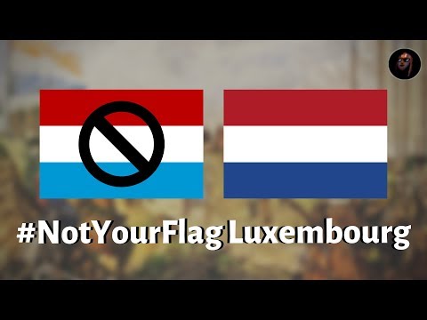 آیا لوکزامبورگ پرچم هلند را دزدید؟