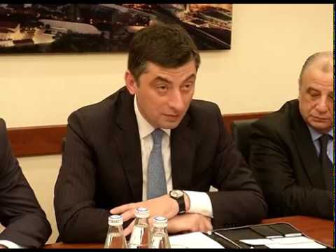 გიორგი გახარია აზერბაიჯანის ტრანსპორტის მინისტრს შეხვდა