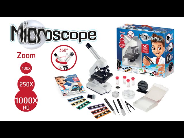 Microscope avec 50 expériences - science - Buki