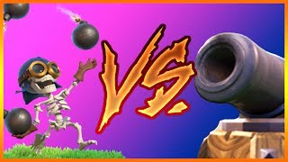 BOMBER vs CANNON CART | BUILDER HALL 5, BH5 | Clash of Clans