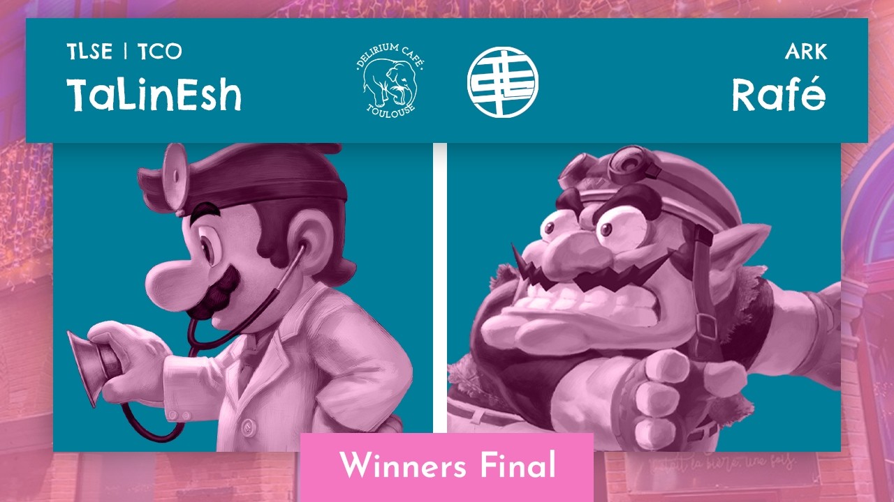 New Délismash #4 - TaLinEsh (Dr. Mario) vs Rafé (Wario) - Winners Final