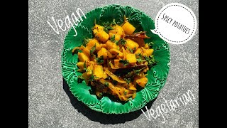 Spicy Potatoes with Onions | Cook with me | #withme | Food with Chetna