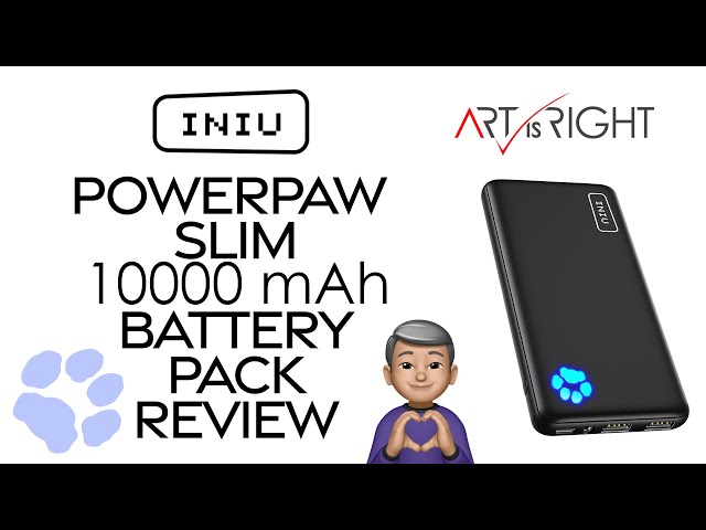 Quick Review: Iniu MegaPower Slim 10500mAh 22.5W Power Bank BI-B6