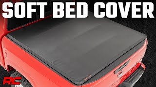 2005-2022 Nissan Frontier Soft Tri-Fold Bed Cover screenshot 1