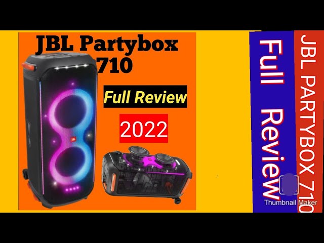 Review: JBL PartyBox 710 bringing the beats - techAU