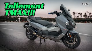 ESSAI SYM MAXSYM TL 508 ABS TCS, IL Y A UN TMAX 2001 SOUS SON CARÉNAGE 😮😮