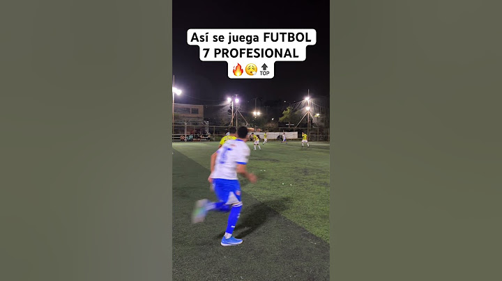 Con esa intensidad se juega FUTBOL 7 PROFESIONAL 😮‍💨🔝🔥
