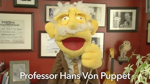 Prof Puppet on Selling to Scientists