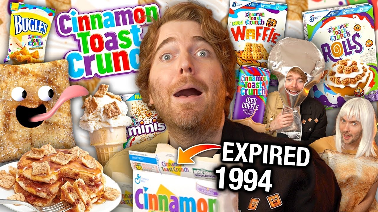 I Tried EVERY Cinnamon Toast Crunch Product EVER Made!