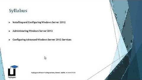 Windows Server Administration Introduction - Payilagam