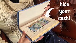 My secret compartment book | how to hide money in plain sight