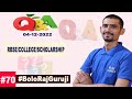 Sunday Comment Box #70  04 Dec  2022 #BoloRajGuruji | RBSE, SCHOLARSHIP, COLLEGE etc