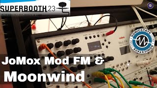 Superbooth 2023: Jomox - Alpha Base 2 - Mod FM - Moonwind MK II