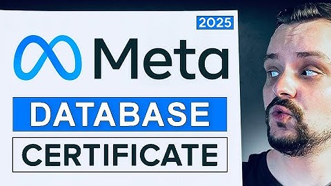 META Database Engineer Professional Certificate - Review 2025 (Coursera Review)