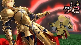 Over Powered New Gilgamesh Character Showcase In Anime Cross 2 Roblox By Roball - top 10 characters in anime cross 2 updated roblox anime cross