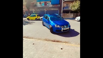 My Mk5 R32 with stock exhaust and resonator delete pipe.