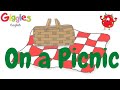 Esl for kids  on a picnic  english vocabulary for picnic food  giggles english