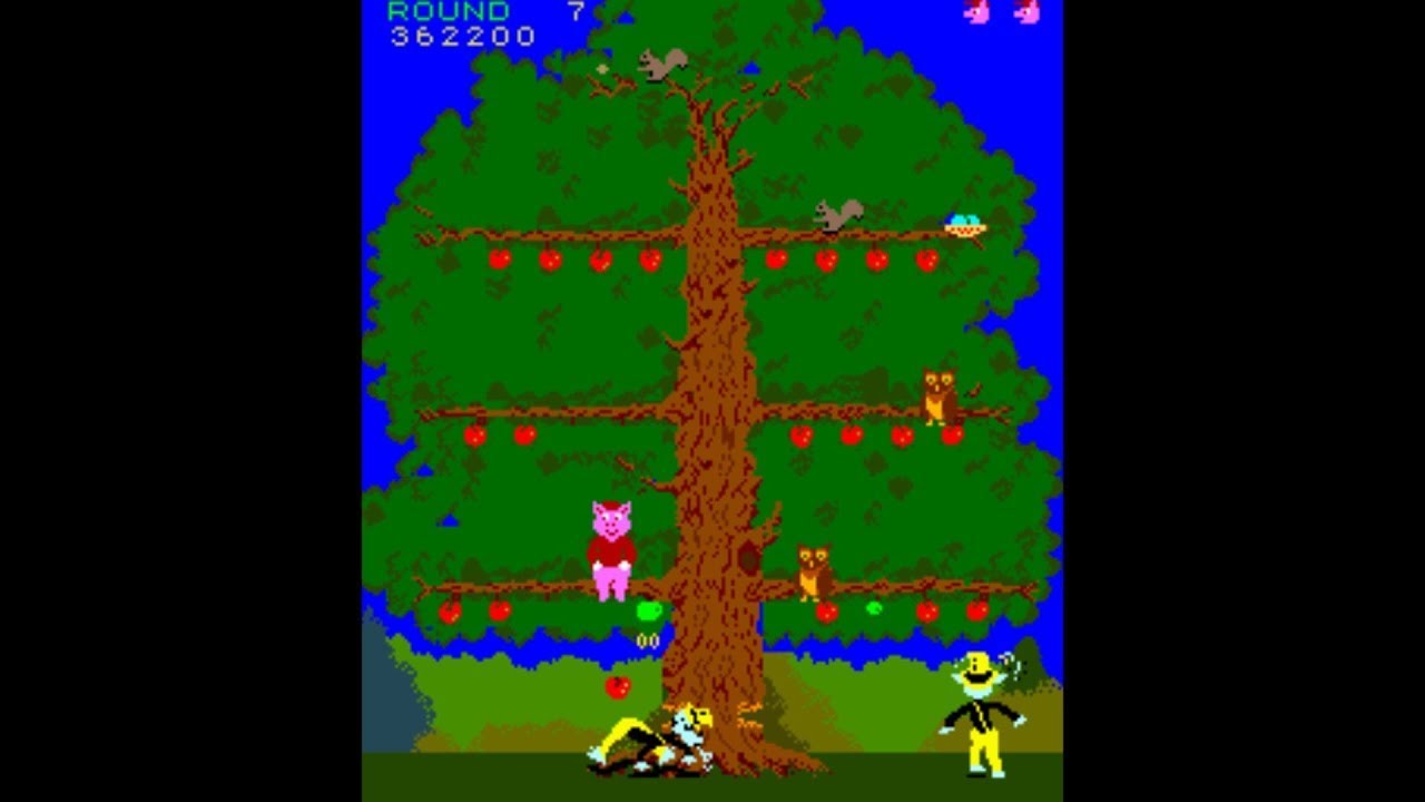 Pig Newton [Arcade Longplay] (1983) Sega {version C} - YouTube