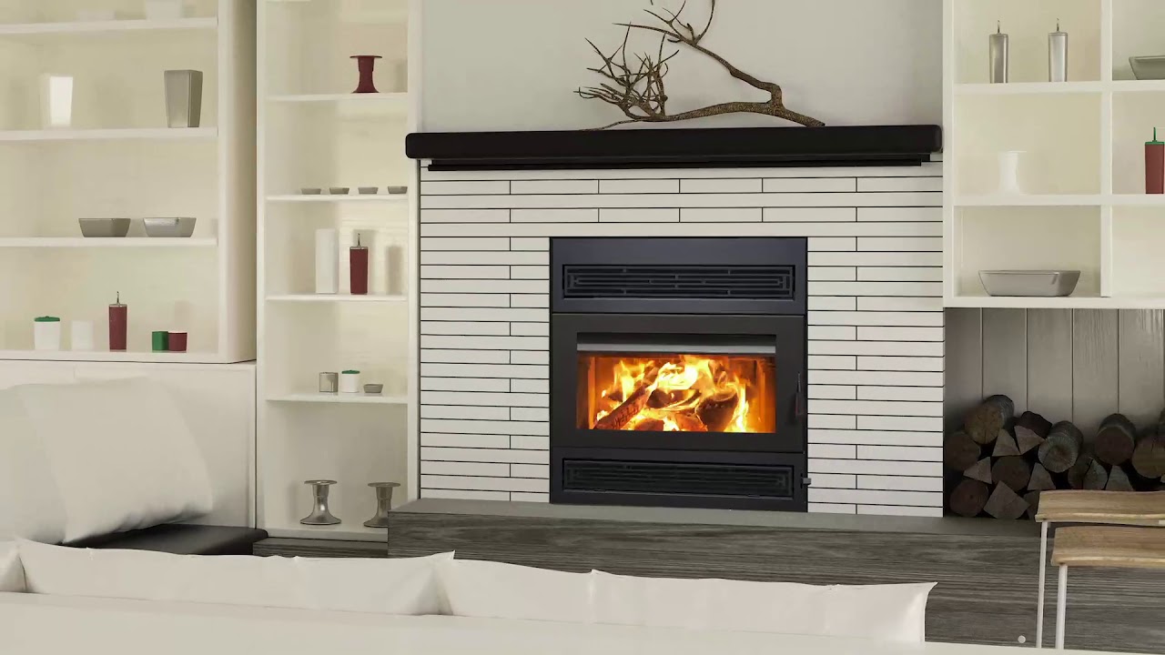 Kozy Heat Z42 2020 Compliant Wood Burning Fireplace - YouTube