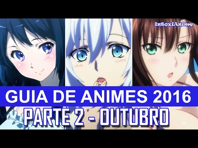 Guia de Novos Animes de Outubro/Fall/Outono 2018 - IntoxiAnime